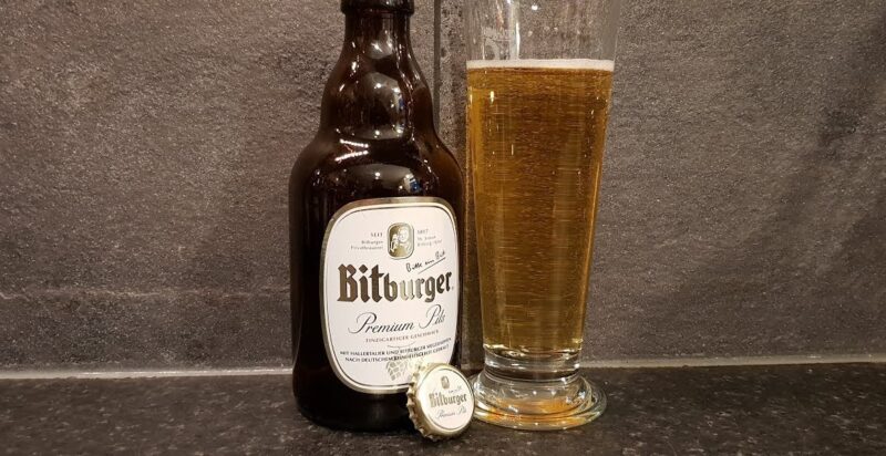Bitburger beer 