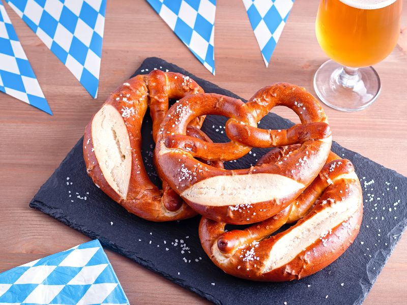 Now your German Pretzels are ready for baking
